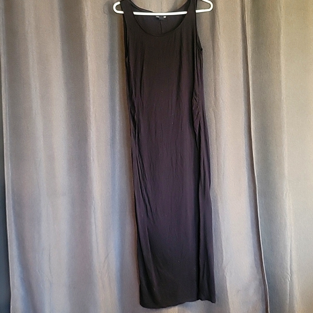 H and M maternity black maxi
